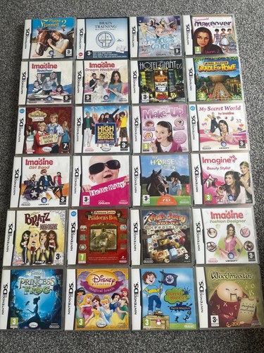 24x nintendo games bundle - ds,