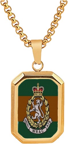 Wrac corps military gold - military,