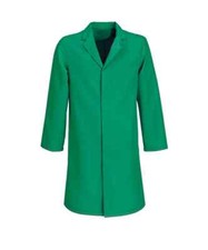 Green Medical Coat Lab Coat Hygiene Food Industry Butcher Laboratory Doctors
