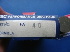 EBC FA40 Brake Pads Honda CB50