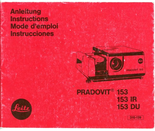 Leitz user manual - pradovit, 153