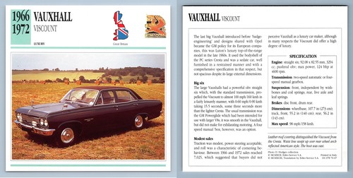 Vauxhall viscount 1966 72 - -, 1966-72