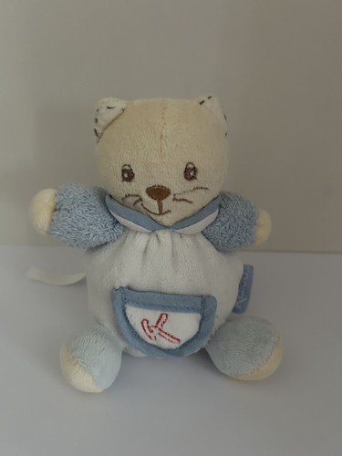 Kaloo mini cat soft toy - 5”,