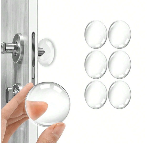 Pcs transparent door handle - transparent,
