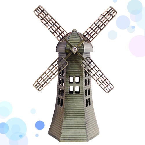 Metal windmill garden bronze - windmill,