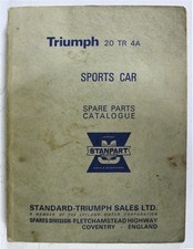 TRIUMPH 20 TR 4A Illustrated