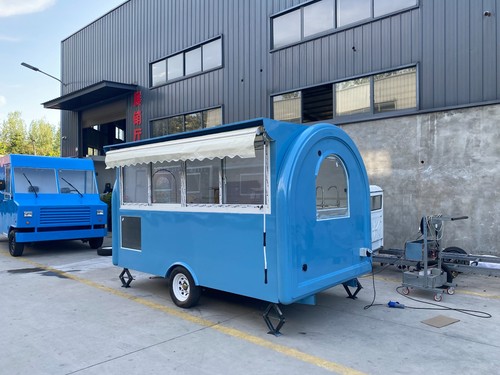 Compact blue single axle - compact,