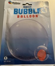 24" Qualatex Deco Clear Bubble