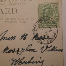 Postcard Portsmouth Sorting