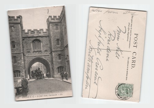 Postcard john s - postcard, gate