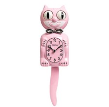 Kit Cat Klock. Retro Soft Pink