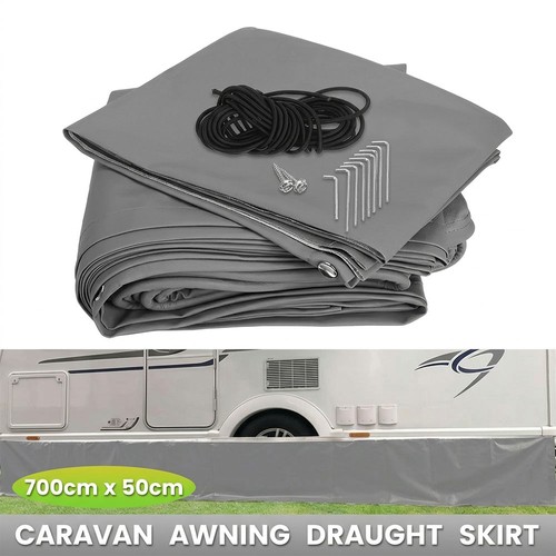 Caravan awning mud draught - awning, /