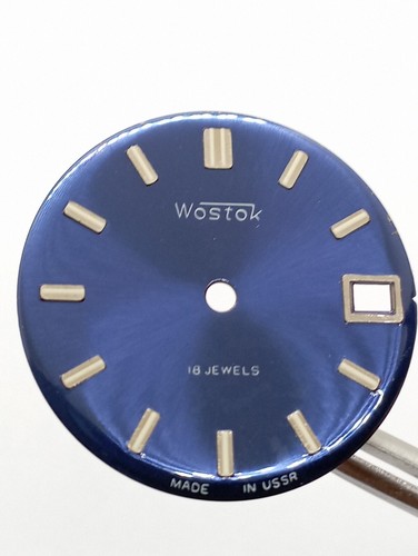 Vintage nos blue vostok - vintage, cal