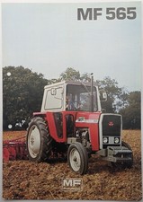 Original Massey Ferguson MF 565 Tractor Single Sheet Brochure/Datasheet