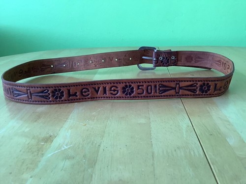 Vintage leather 90s levis - vintage,
