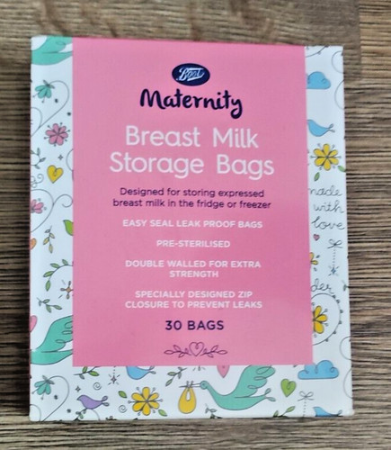Boots breast milk - storage, bags