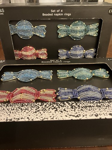 Multi colour beaded - m&s,