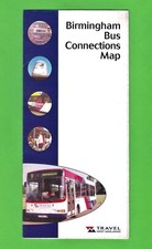 Travel West Midlands Leaflet - Birmingham Bus Connections Map - July 1998