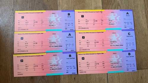 Ticket collection 1984 los - collection,