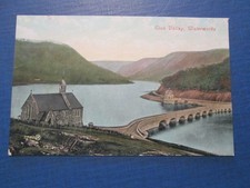 Postcard of Elan Valley, Waterworks (Unposted Reservoir vintage) Rhayader
