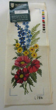 TWILLEYS TAPESTRY CANVAS - FLORAL - CANVAS ONLY - NEW
