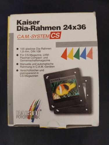 Kaiser 2156 slide mounts 35mm - mounts,
