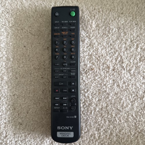 Sony d10e minidisc deck - sony,