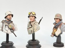 1/10 scale resin busts 