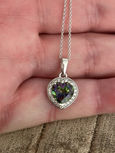 Mystic topaz solid 925 silver - topaz,