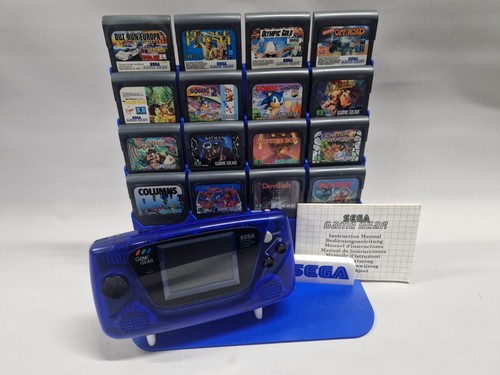 Sega game gear with games - sega,
