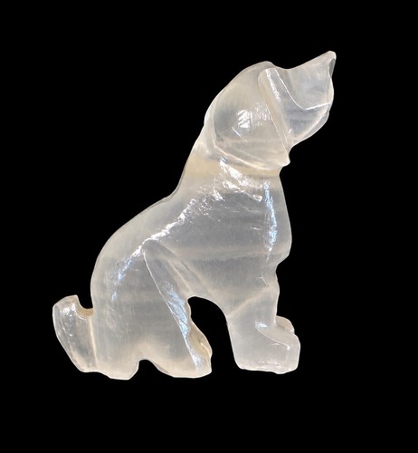 Hand carved rock crystal - hand,