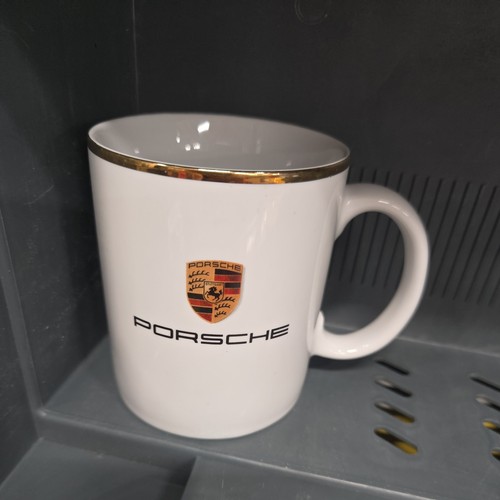 Porsche coffee mug white - porsche,