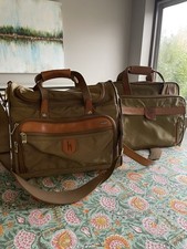 Pair of Vintage 80’s Hartmann Carry On Luggage In Excellent Condition