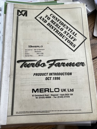 Merlo turbo farmer - merlo,