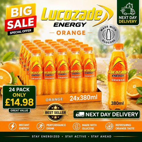 Lucozade energy - 24×380ml,
