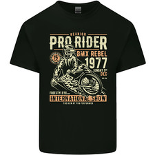 BMX Pro-Rider 1977 Cycling Bike Bicycle Mens Cotton T-Shirt Tee Top