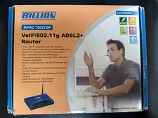 Billion VOIP Bipac 7402VGP 802.11g ADSL2+ Router - boxed incl CD & power adaptor