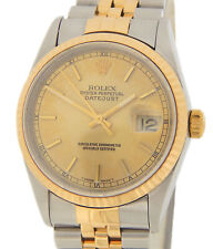 Rolex Datejust Mens 18K Gold