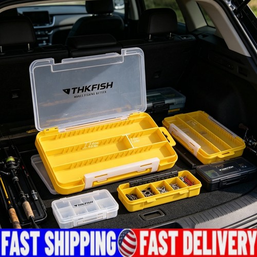 Fishing tackle box double - tackle, box,