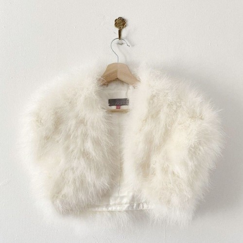 John lewis ivory white marabou - lewis,