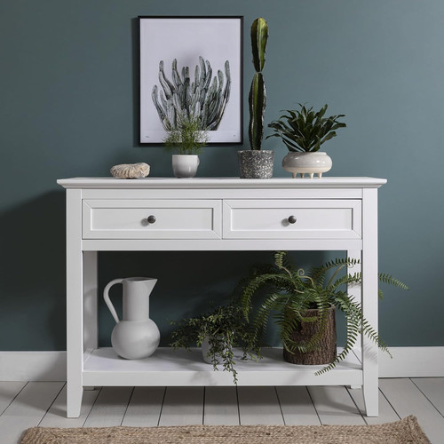 Console table hallway drawer - table,