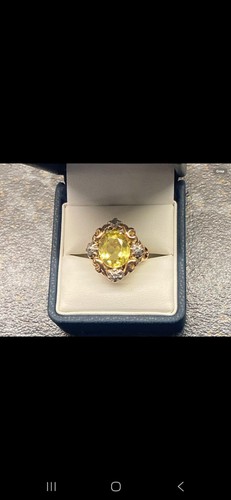 18ct gold synthetic yellow - 18ct,