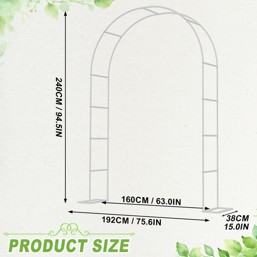 Garden arch metal rose - arch,
