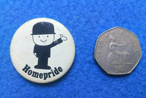 Homepride fred pin badge - ',