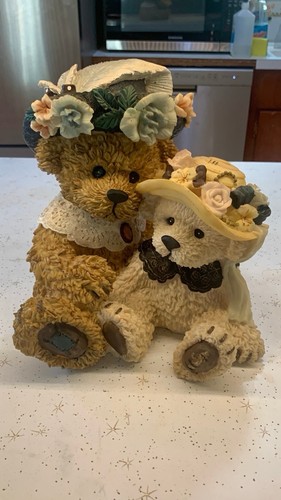 Cute textured teddy bears - textured,