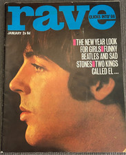 Rare RAVE Magazine JANUARY