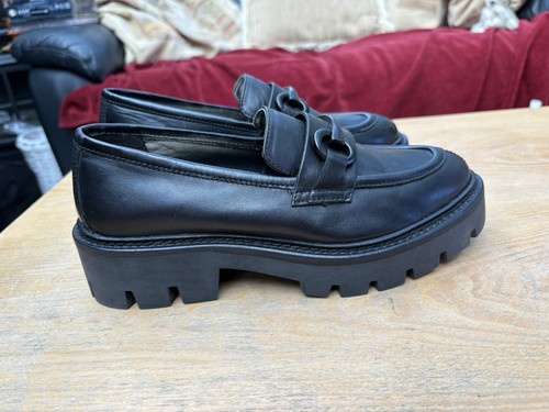 Ladies size black leather - ladies, 5