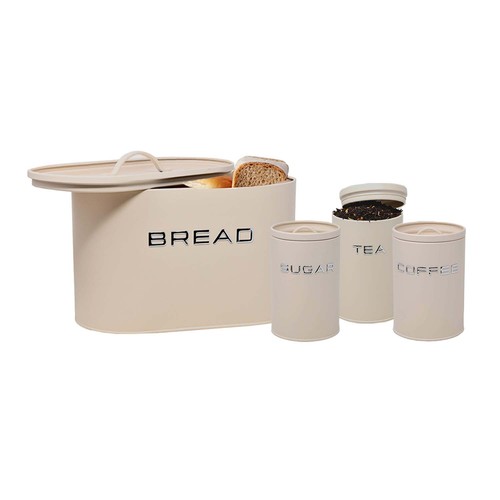 Bread bin tea coffee - bread,