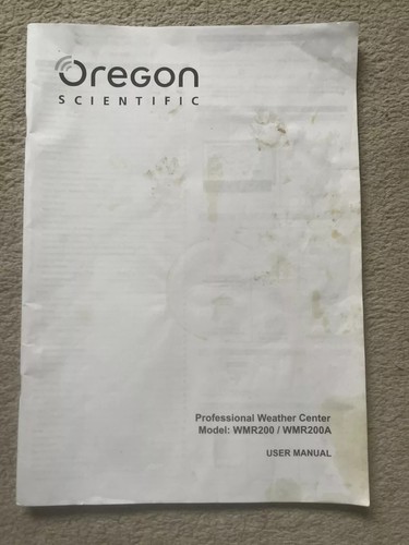 Oregon scientific wmr200 - oregon,