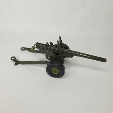 Vintage Toy Howitzer Gun Diecast Metal The Crescent Toy Co Military England